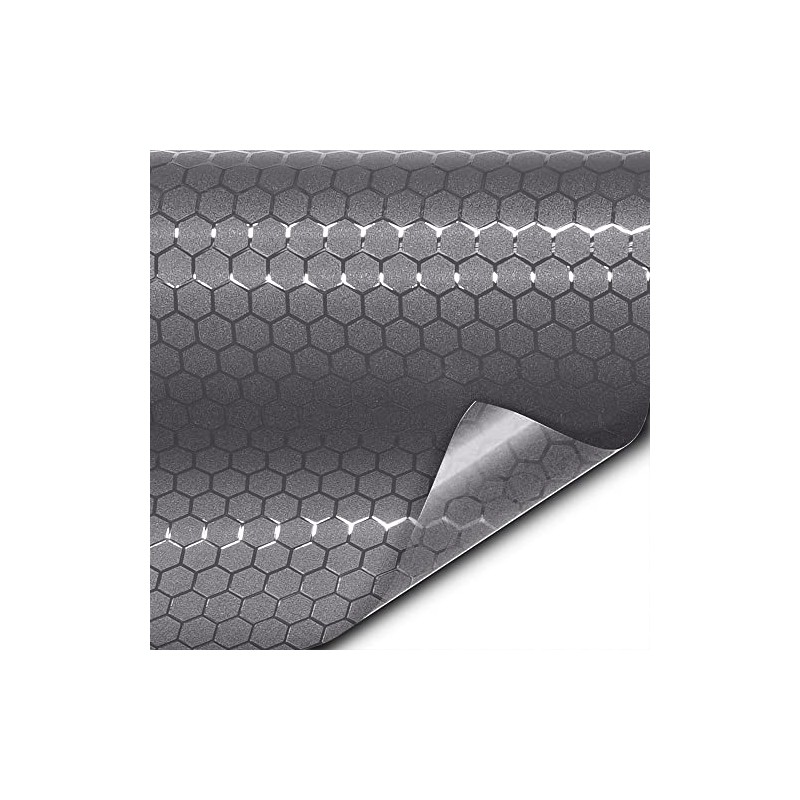 VViViD+ Honeycomb Matte Smoke Taillight Tint Vinyl Roll (1ft x