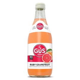 GuS Soda - Star Ruby Grapefruit - 12 oz (6 Glass Bottles)