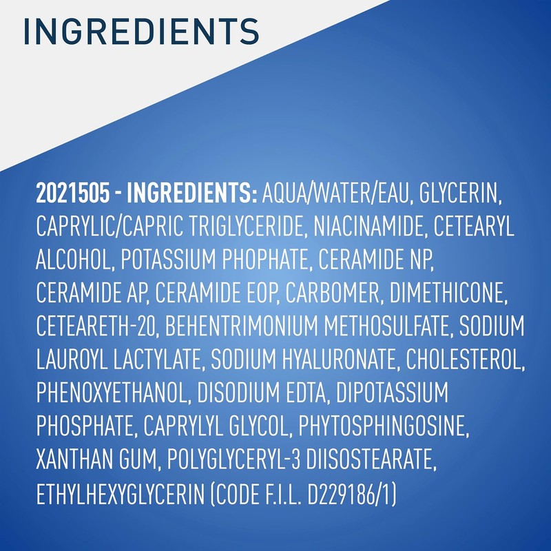 CeraVe - Loción facial hidratante Pm, 3 onzas