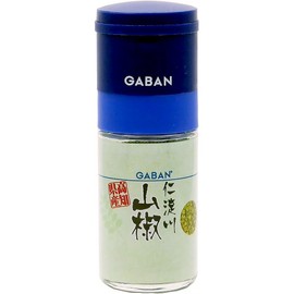 GABAN Gourmet Mill, Kochi Prefecture, Niyodogawa Prefecture with Sansho Prefecture, 0.5 oz (14 g), 1 Bottle