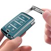 Sindeda for Jeep Key Fob Cover with Keychain Soft Full