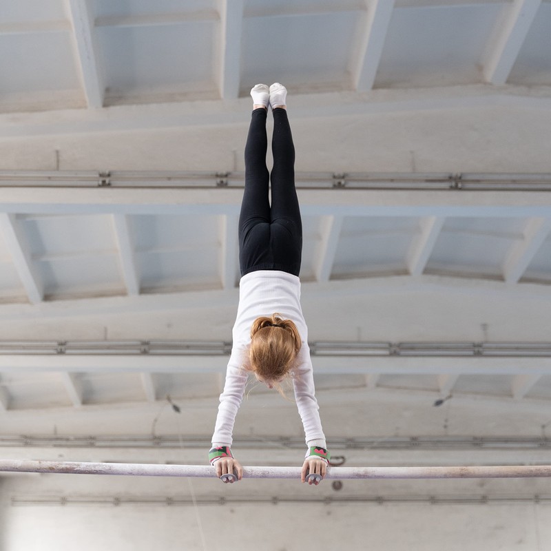 HOLVIST Gymnastics Grips | Leather Made Dowel Gymnastic Grips |