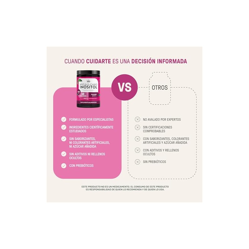Life 360 Myo Chiro Inositol Mezcla Porciones Platinum Prebióticos 246