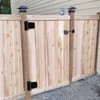 HOME MASTER HARDWARE Self-Closing Gate Kit Black - 3.5 in