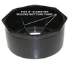 JCS 8" Diameter, Round Bottom, Plastic, Hex Rim Tank Boot