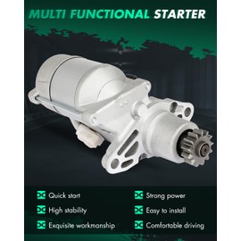 SCITOO Motor Starter for 17774N Starters Fit for Lexus for ES300 1998-2001, for Lexus for RX300 1999-2003, for Toyota for Avalon 1998-2004, for Toyota for Camry 1998-2005