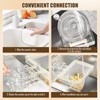 Sink Strainer, Sink Strainer with Suction Cup, Kitchen Sink Strainer