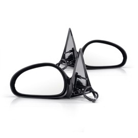 For Ford Mustang 1994 1995 Door Mirror Driver and Passenger Side | Pair | Power | Non-Heated | Replacement For F4ZZ 17682 B, F4ZZ 17682 A | FO1320104, FO1321104