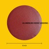 TPmax 30 PCS 200mm NO-Hole PSA Aluminum Oxide Sanding Disc,