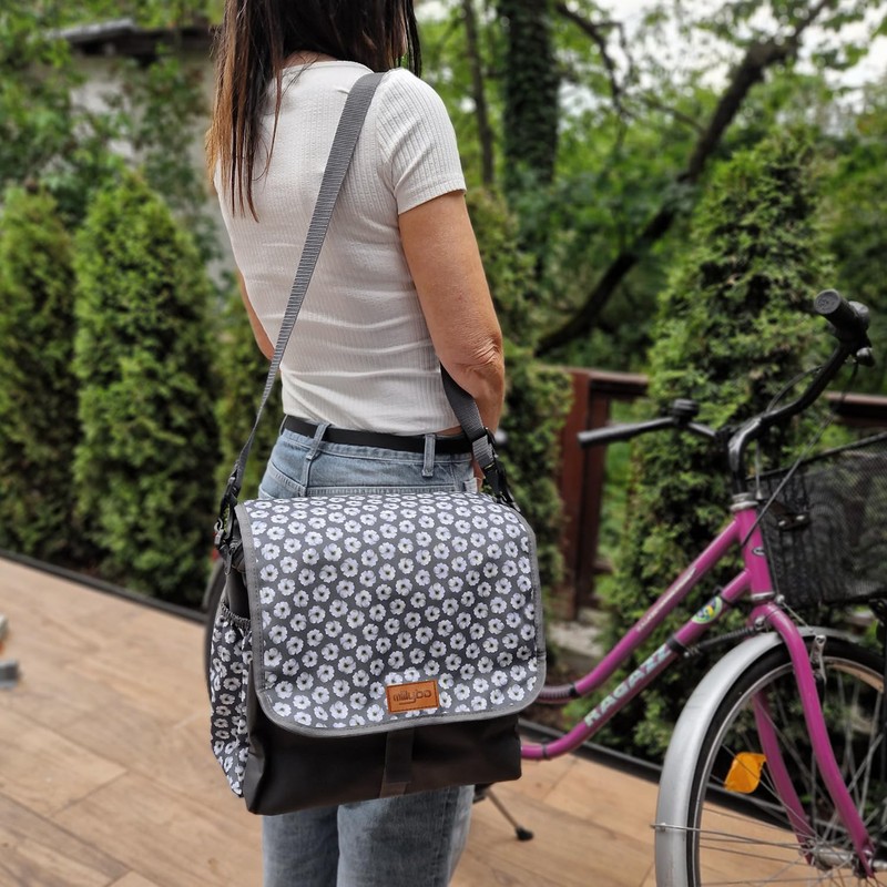 millybo Betsie Single Pannier Rack Bag Bicycle Bag Pannier Rack