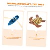 Kisangel 22pcs Miniature Beach Decor Set Plastic Miniature Beach Accessory