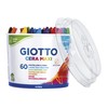 GIOTTO Cera Maxi-Wachsmalstifte, 60 Stück, 5192 00