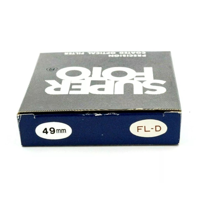 Super Foto 49mm FL-D Precision Coated Optical Camera Lens Filter