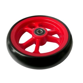 FabaCare 4" White Fibre Wheelchair Wheelchair Wheel Spare Wheel Wheelchair Caster Special Seal