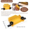 2Pcs Woodworking Featherboard, Table Saw AccessoriesBoard Set, Adjustable Woodworking Safety