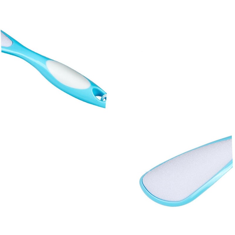WOONEKY Two-sided Foot Callus Remover Professional Pedicure File Extra- Handle