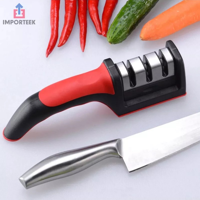 Importeek Kit Afilador Cuchillos Tijeras Pelador Utensilios Cocina