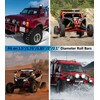 VAZESWIN 2PCS UTV Light Bar Mounts, Sturdy Aluminium Alloy LED