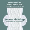 uNeat Regular with Wings Ultra-Thin Sanitary Pads for Women and