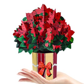 CNLITIHEKA Papier Blumen Blumenstrauß Grußkarten Gute Besserung Pop Up Karten 3D Popup Geburtstagskarten mit Notizkarte und Umschlag für Muttertag Thinking of you Thanksgiving