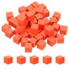 sourcing map 50 Pcs Wooden Blocks, 1 Inch Square Natural