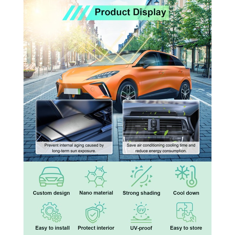 GAFAT MG 4 EV MG4 Electric 2022 2023 2024 Sun
