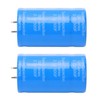 2 Pcs Automobile Car Farad Capacitor 2.7V 500F Energy Saving
