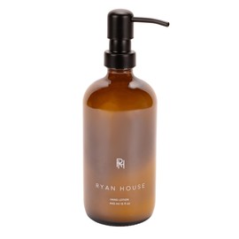 Ryan House Candles Lavendar Eucalyptus 12.5 ounce Nourishing and Refreshing Hand Lotion In Recycled Glass Bottle with Pump For Home or Office