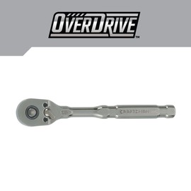 CRAFTSMAN Overdrive 1/4" Drive 180T Pear Head Ratchet (CMMT82110)