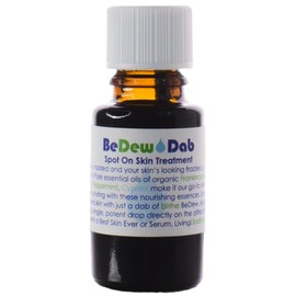LIVING LIBATIONS - Organic BeDew Dab Face Oil | Natural, Wildcrafted, Vegan Clean Beauty (0.17 fl oz | 5 mL)
