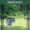 4PCS Aluminum Chain Link Fence Gate Corners, Gate Corner Gate