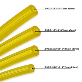 partszen AC04122 4 Feet Fuel Line Kit Primer Bulb Fuel Filter kit for Zama Craftman Ryobi Homelite Husqvarna Poulan Carburetor Chainsaw Trimmer Blower 2 Cycle Small Engine