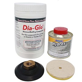 Dia-Glo Light Granite Complete Repolishing & Sealing Kit