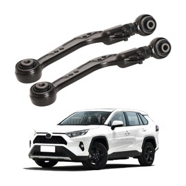 JAVOUKA Adjustable Rear Alignment Control Arms, Camber Arms Kit Fit for Toyota RAV4 2006-2018, for Lexus NX200t NX300h NX300 2015-2021# 48790-42020, 48770-42040 (set of 2）
