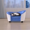 AFBKSS&BB Comfy Velvet Pet Sofa Bed for Small Cats -