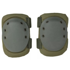 Rothco Tactical Protective Knee Pads With Hard Rubber Shell Foam Inner Padding - Olive Drab