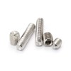 50Pcs Cup Point Grub Screw Stainless Steel Hex Head Allen
