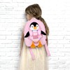 PERLETTI Cuddly Toy Backpack for Children with Plush Toy -