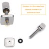 4 Pieces Surfboards Fin Screw, Sup Fin Screws for Surfboard