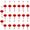20 Pack Red Lanterns Mini Lucky Hanging Lanterns Chinese Lanterns