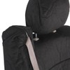 BDK Velour Fabric 2-Pack Front Seat Covers for Pick-Up Trucks,