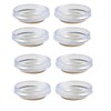 Merriway BH04568 (8 Pcs) Castor Cups with Felt Pad, Outer