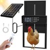 Solar Chicken Coop Door, Automatic Chicken Door Solar Powered &