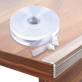 Baby Proofing13.2ft Long (0.9" Wide),Clear Corner Protectors,Soft Edge Protectors Corner Guards Furniture Corner&Edge Safety Bumpers with Upgraded Strong Adhesive for Sharp Furniture & Table Edges