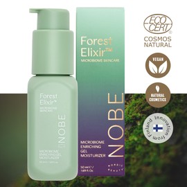 Nobe Forest Elixir Enriching Gel Moisturiser Face - Lightweight Face Cream Women - Quick Absorbing Face Cream Gel, Night & Day Cream Face - Face Care, Moisturising Cream Face, 50 ml