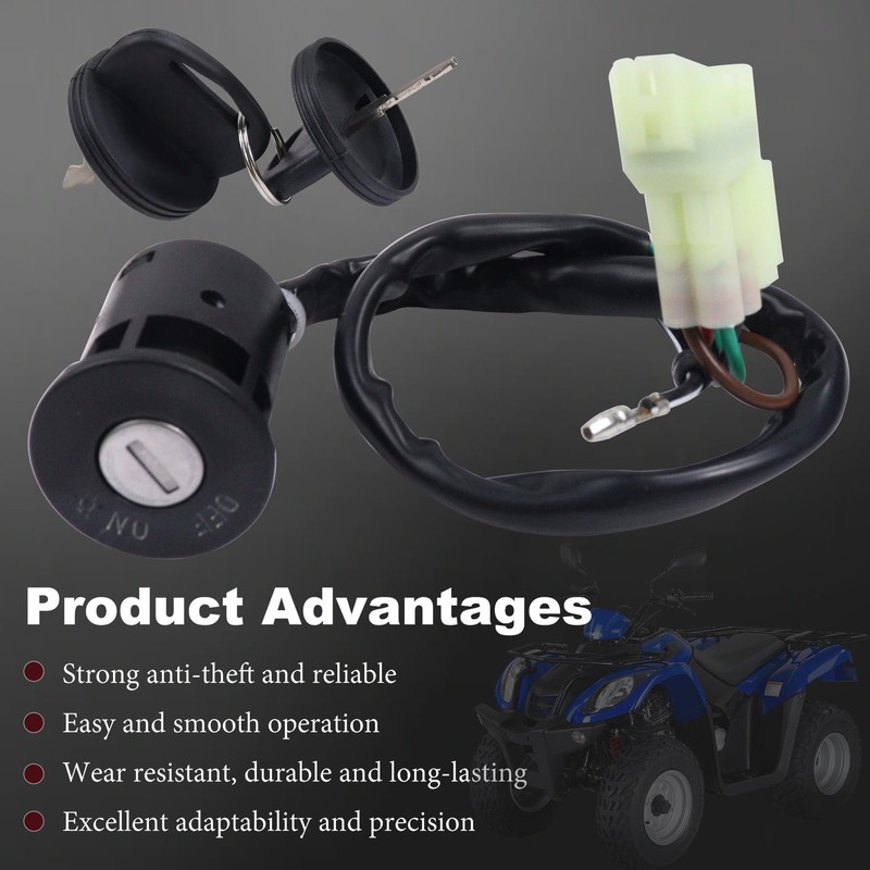 35010-LCA4-90A Ignition Key Switch Lock Fits for Kymco ATV MXU