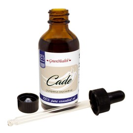 Cade – 2 fl oz (59 ml) Glass Bottle w/Glass Dropper – 100% Pure Essential Oil – GreenHealth