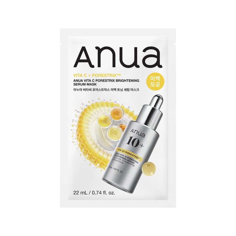 Anua Vita C Pore Stick Whitening Toning Serum Mask 22ml