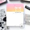 Ellen Hutson, Essentials by Ellen, Summer Doodles and Sentiments Stamp