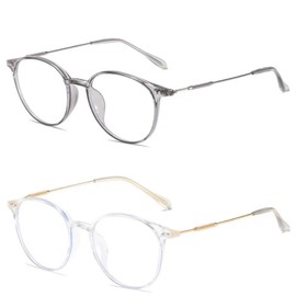 JCAYANQWGY Nearsighted & Farsighted Glasses - Myopia Glasses For Women & Men - Distance & Reading - Driving (-0BB, -4.0 x)